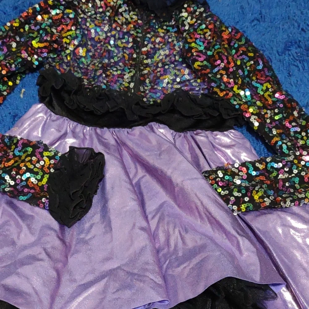 Alexandra collection‎ Sequined Girl's Dance costume Size 12